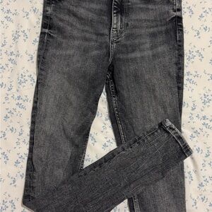 Zara Black Skinny Jeans with Stretch Fit